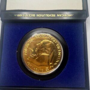 1974 American Revolution Bicentennial Medal Commemorative Coin John Adams